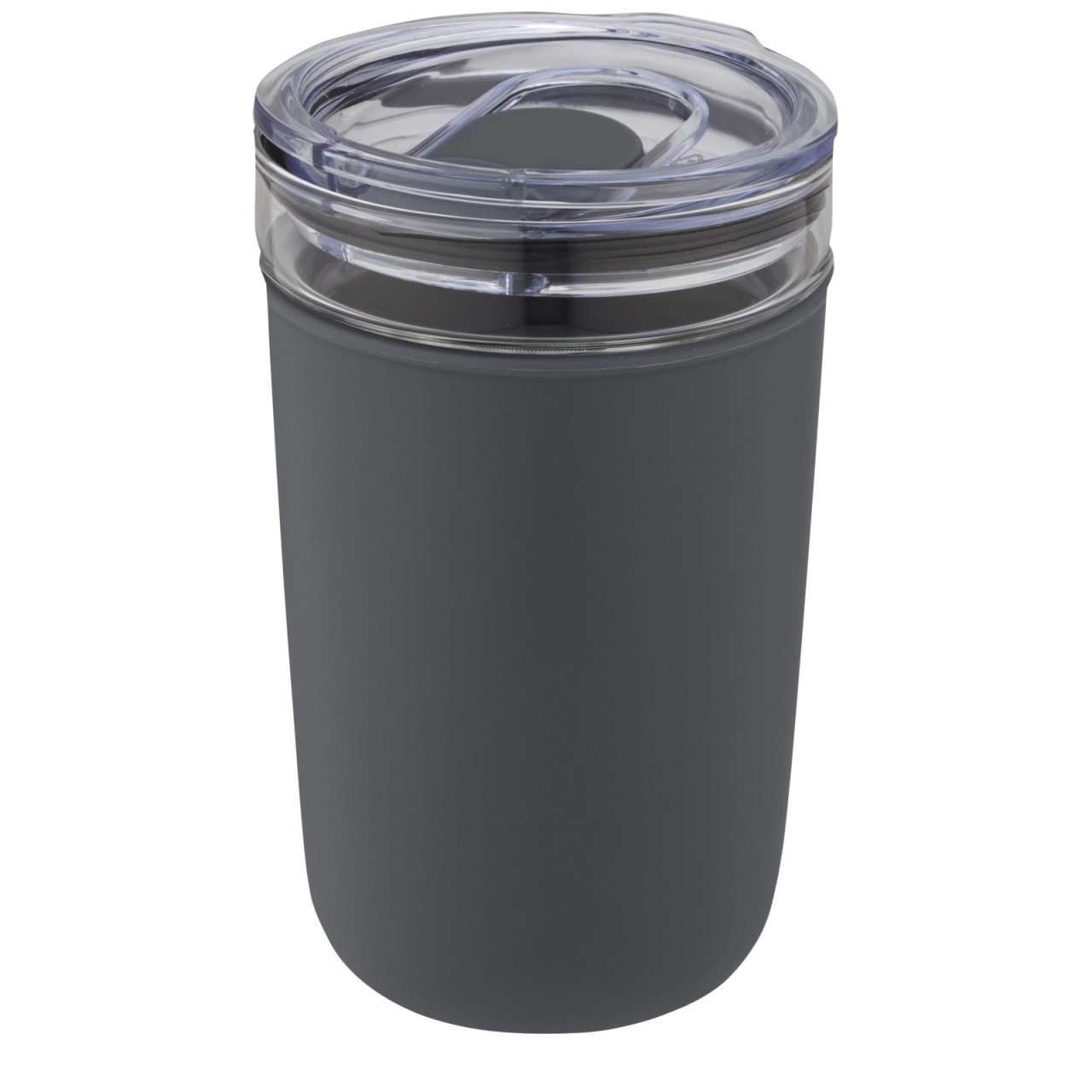 Bello 420 ml Glasbecher mit Außenwand aus recyceltem Kunststoff