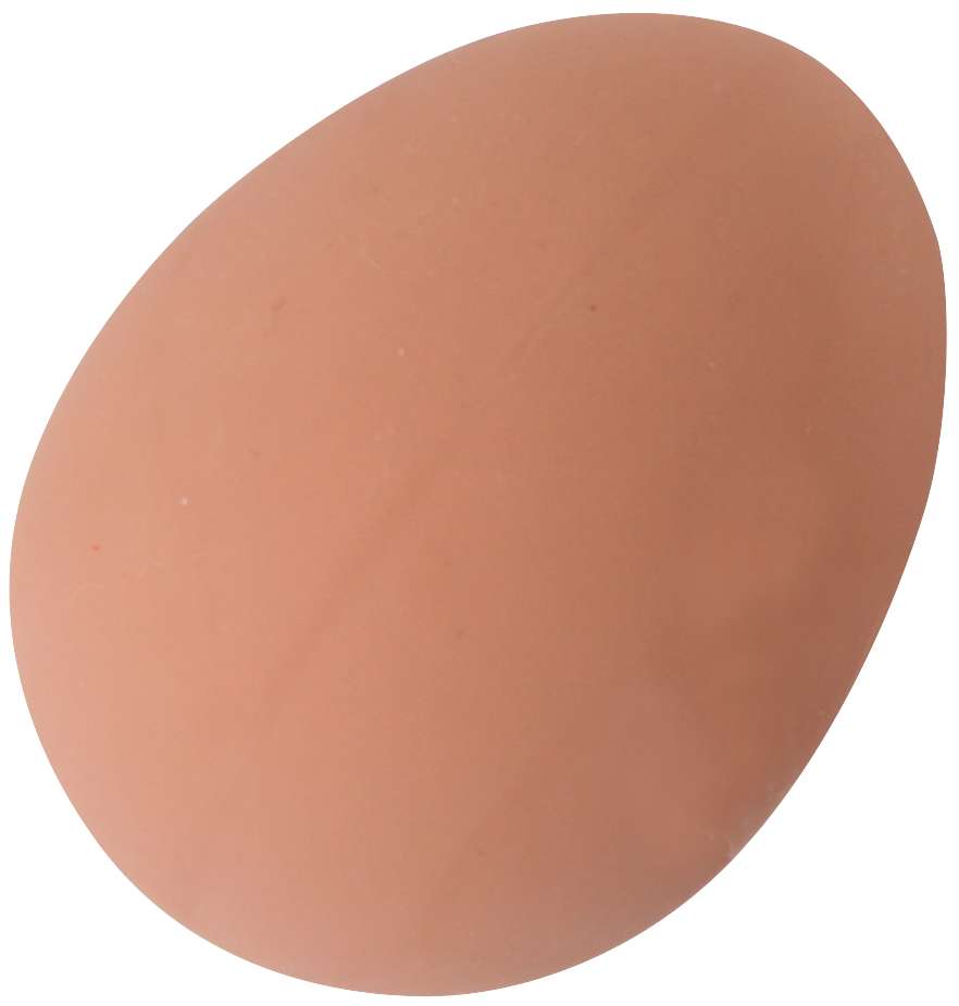 Flummi-Ei, Farbe Braun