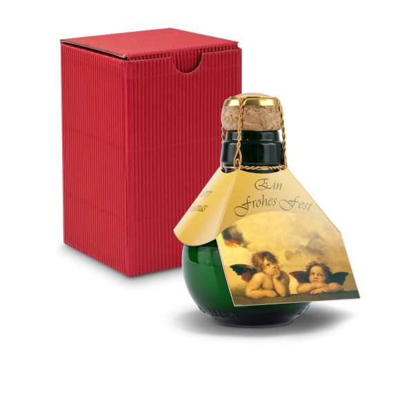 Kleinste Sektflasche der Welt! Raffael - Inklusive Geschenkkarton in, 125 ml