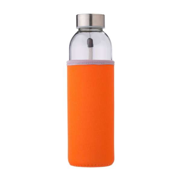 Glasflasche (500ml) mit einem Neoprenhülle Nika