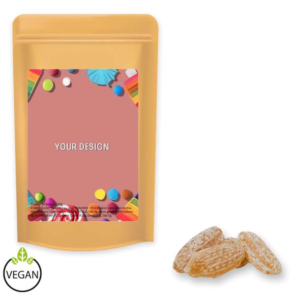 Ingwer Bonbons, ca. 80g, Standbeutel Midi