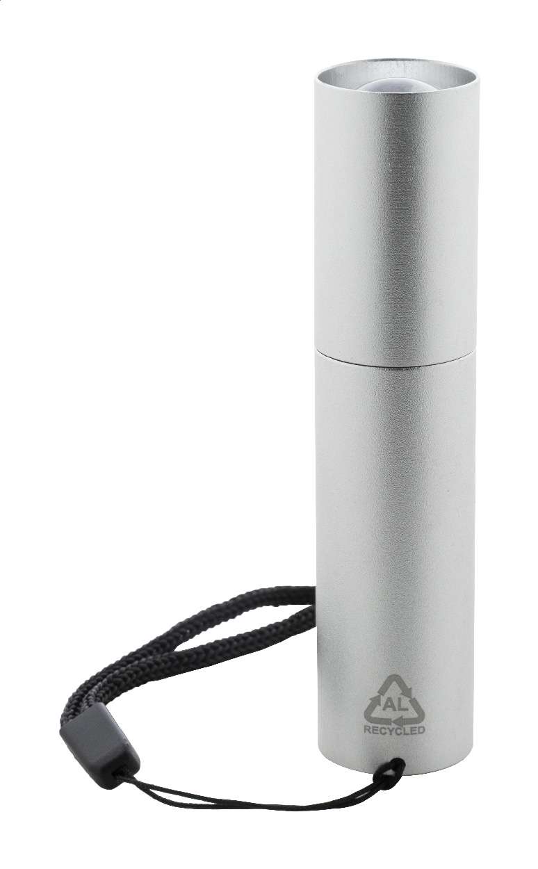 Wiederaufladbare Taschenlampe aus recyceltem Aluminium Chargelight Tone