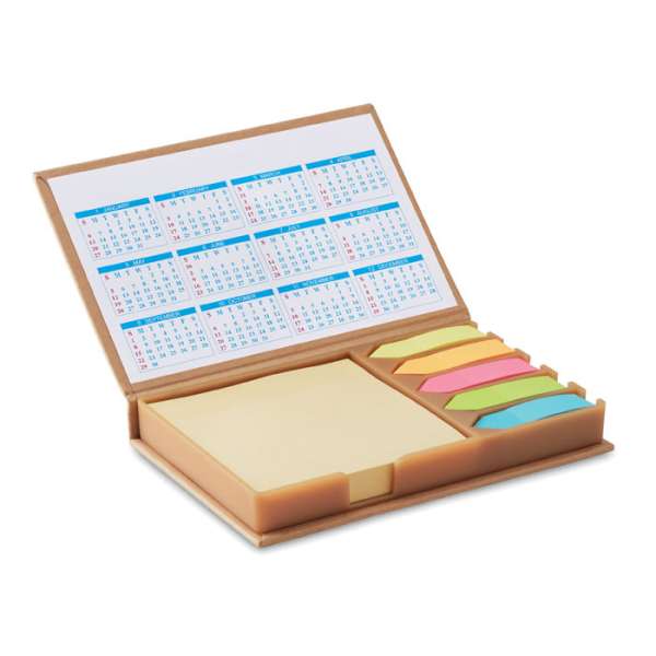 Notizzettelhalter mit Kalender MEMOCALENDAR