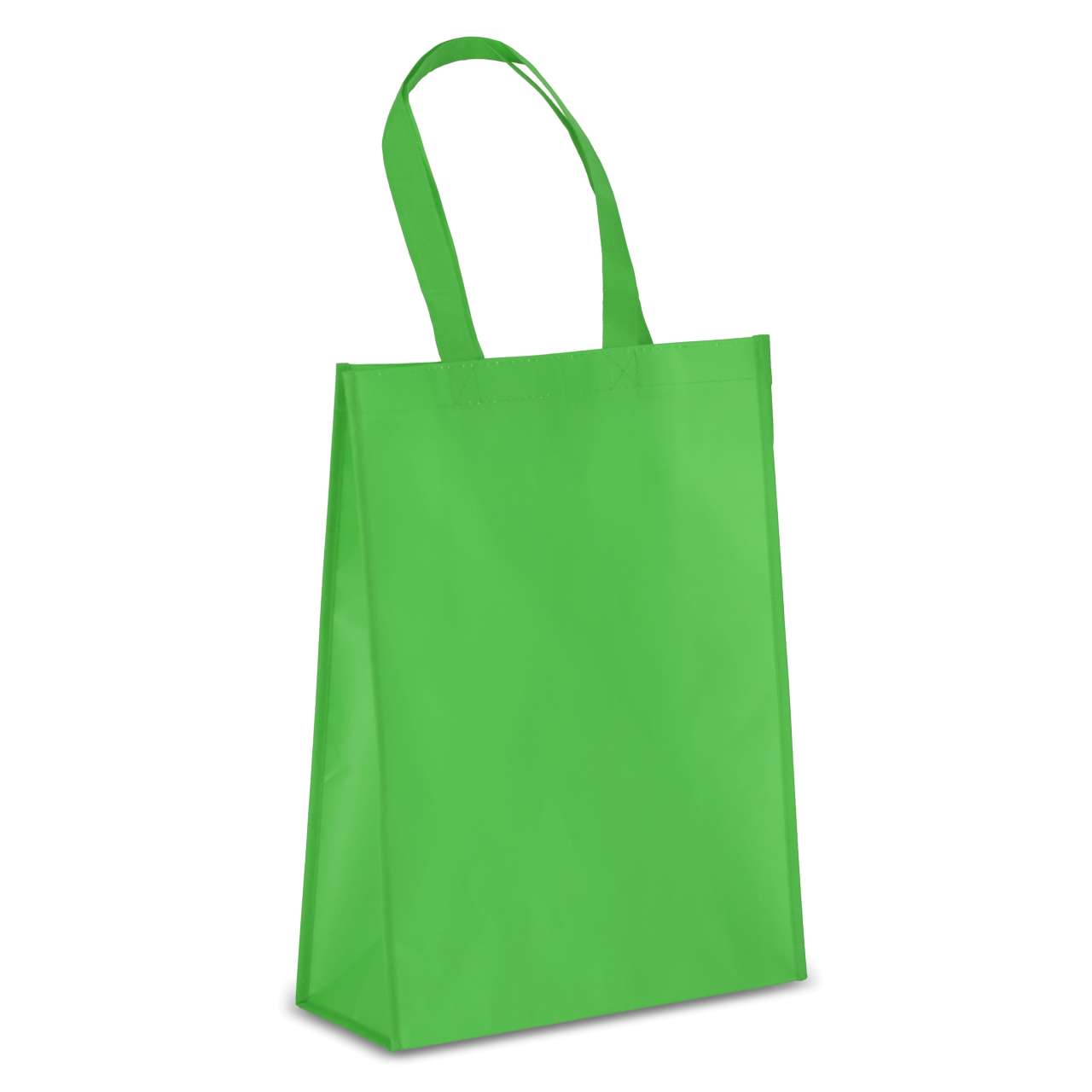 R-PET Tragetasche aus laminiertem Non Woven 30 x 12 x 40cm 105g / m²