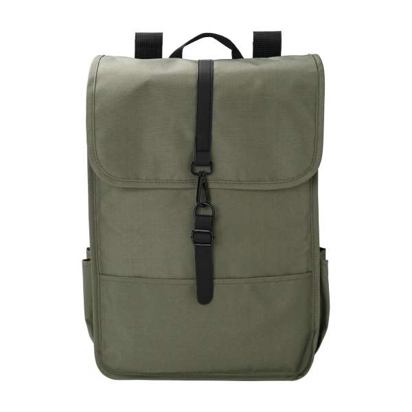 RPET Polyester (300D) Rucksack mit Lasche Lyric
