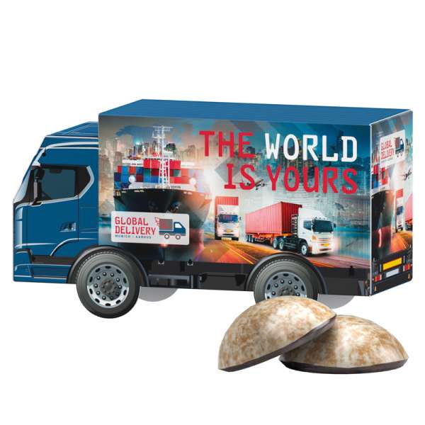 3D Präsent LKW Weihnachten