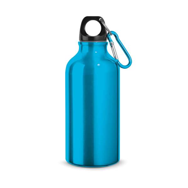 LANDSCAPE Aluminium-Sportflasche mit Karabiner 400 ml