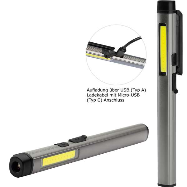 Aufladbare LED Leuchte "Profi Inspection Light UV 200 L"