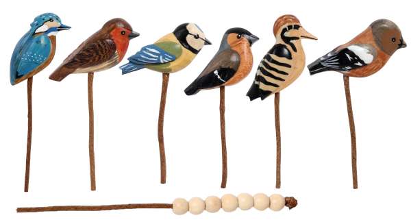 Lesezeichen Wildvogel, sortiert