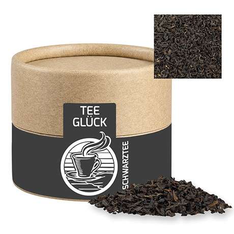 Schwarztee, ca. 15g, Kraftpapierdose Mini