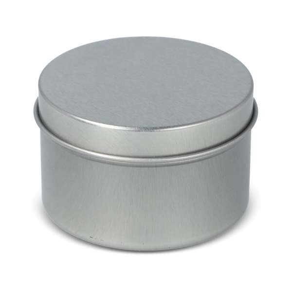 Scented candle recycled tin big