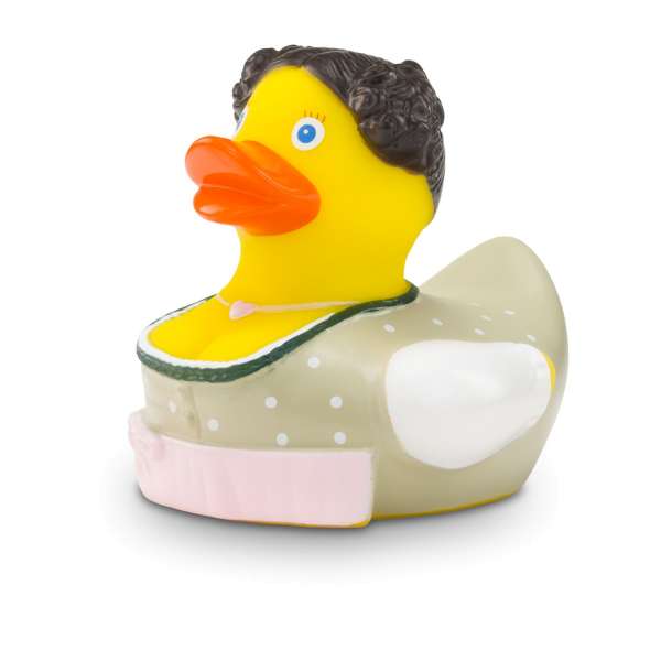 Werbeente Theresa Trachtenherz Altrosa