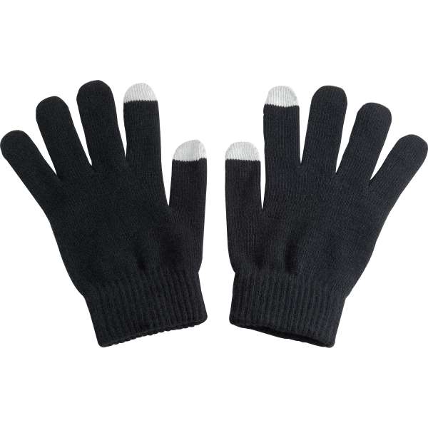 Handschuhe aus Acryl mit Touch-Spitzen CHAD