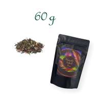 Standbodenbeutel, Aromabeutel, matt-schwarz, ohne Fenster, Inhalt 60 g