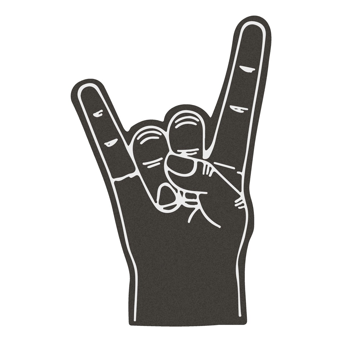 Winkehand aus Schaumstoff ROCKER