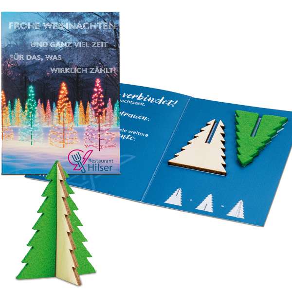 Steckfiguren-Karte Mini