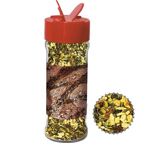 Gewürzmischung Steakgewürz, ca. 55g, Glas mit Streuaufsatz