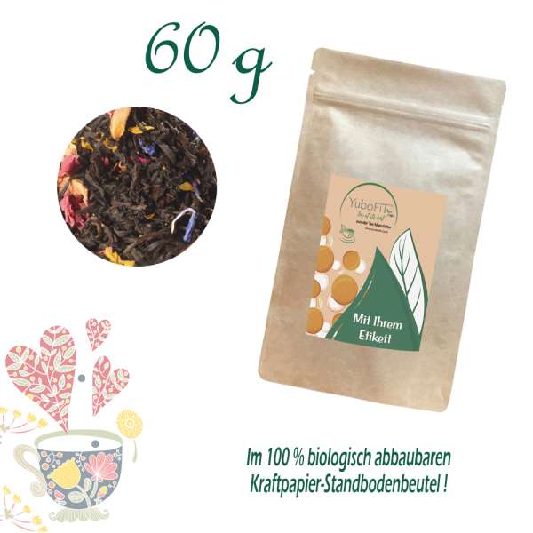 YuboFiT® YuboFiT® Schwarzer Tee MARQUIS DE GRIS