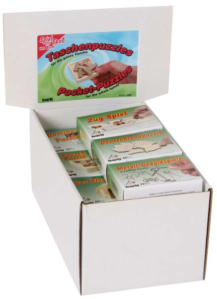 Taschenpuzzle Sortiment (16)