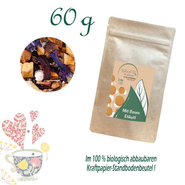 YuboFiT® Bio Erdbeere-Ananas-Duett Tee