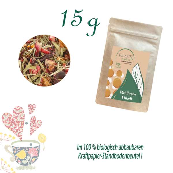 YuboFiT® Früchtetee EVIL FIRE Cranberry-Orange-Chili