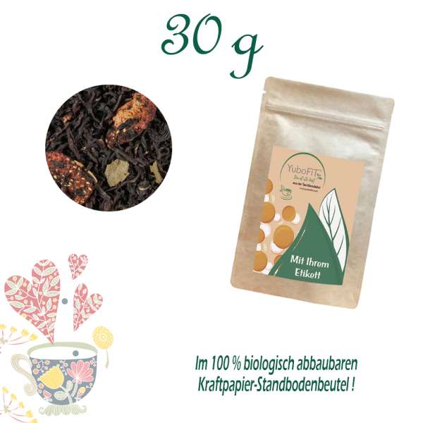 YuboFiT® Erdbeer-Sahne Tee