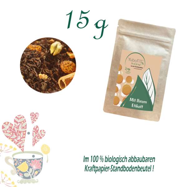 YuboFiT® Schwarzer Tee WINTER SYMPHONY