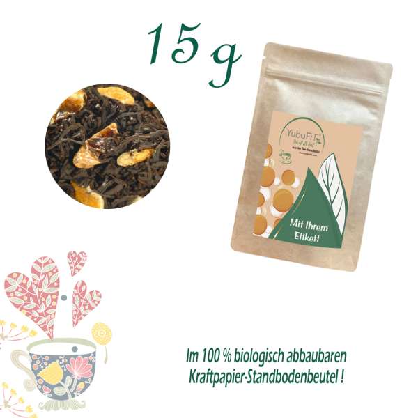 YuboFiT® Schwarzer Tee LIME LOVER
