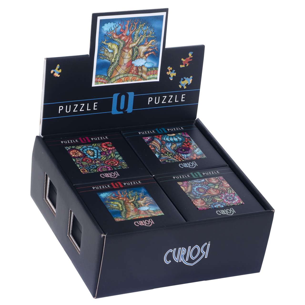 Q-Puzzle Display Life (16 Stück)