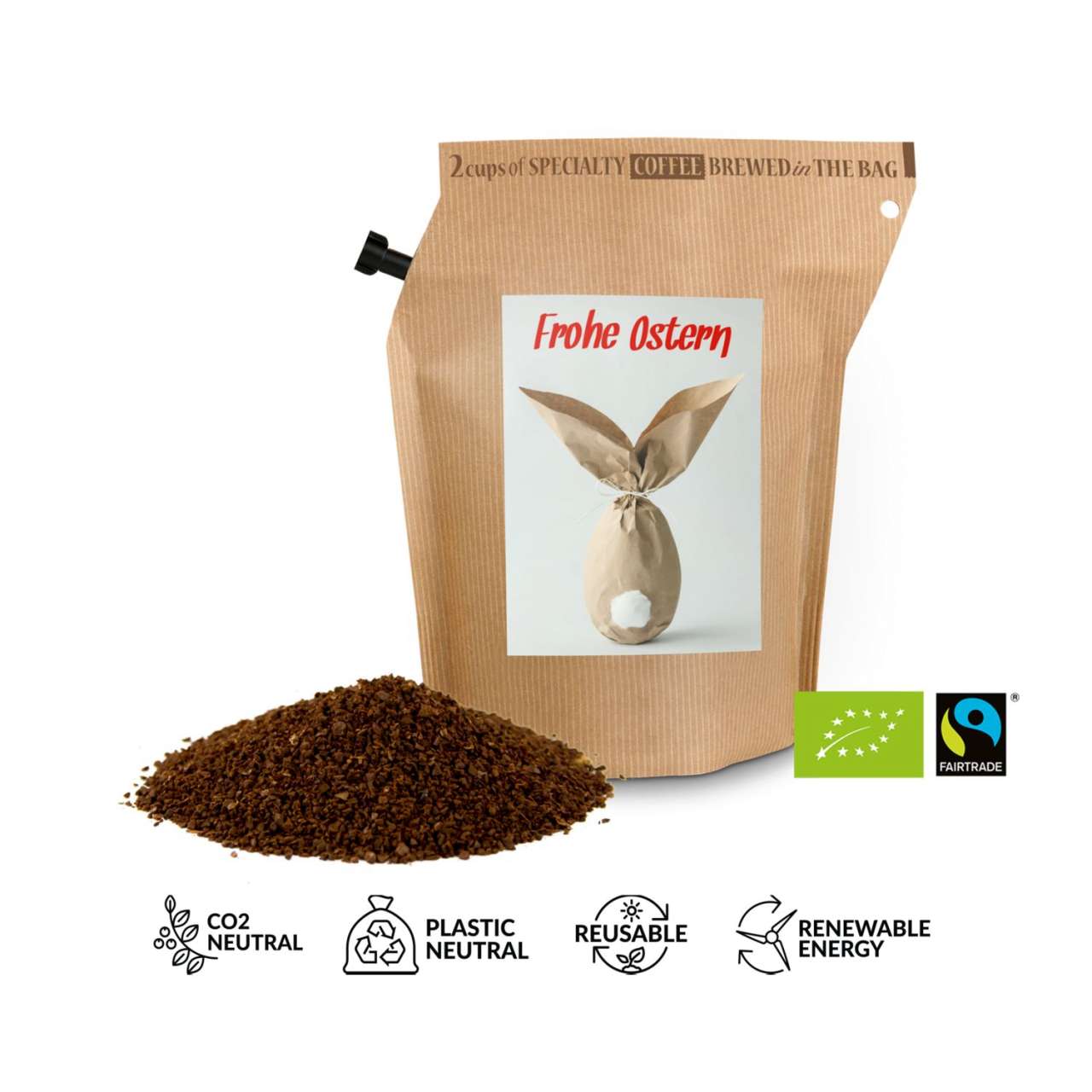 Geschenkartikel / Präsentartikel: Oster-Kaffee