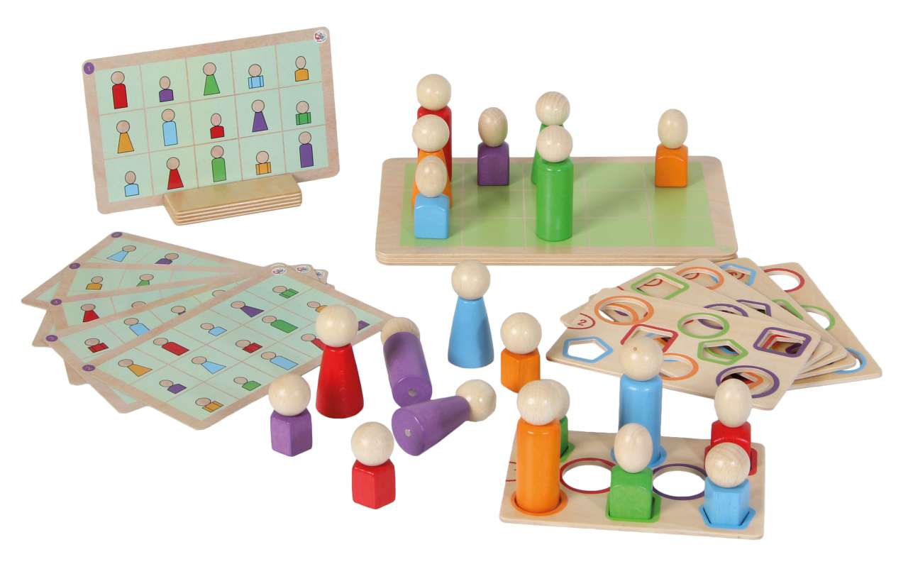 Zuordnungsspiel Figuren