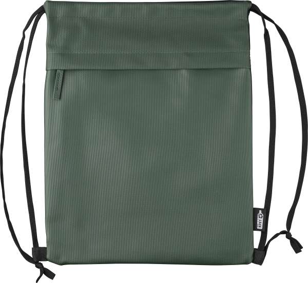 RPET Polyester (600D) Rucksack mit Kordelzug Auri