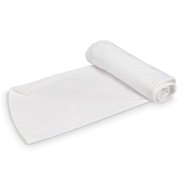 Doppelseitiges rundes Strandtuch Ø 150 cm, 350 g / m², Sublimationsdruck