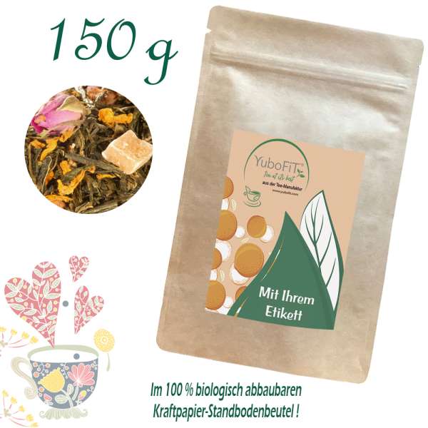 YuboFiT® Sencha Tee GRANATAPFEL-HIMBEERE