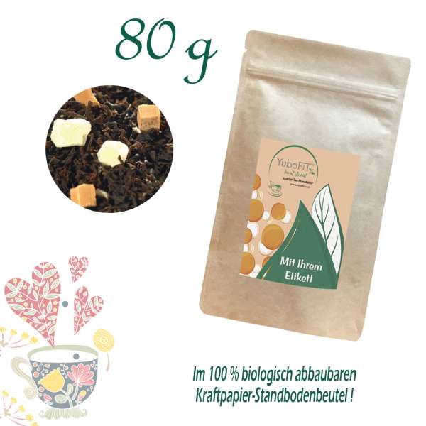 YuboFiT® Schwarzer Tee MILKY GALAXY