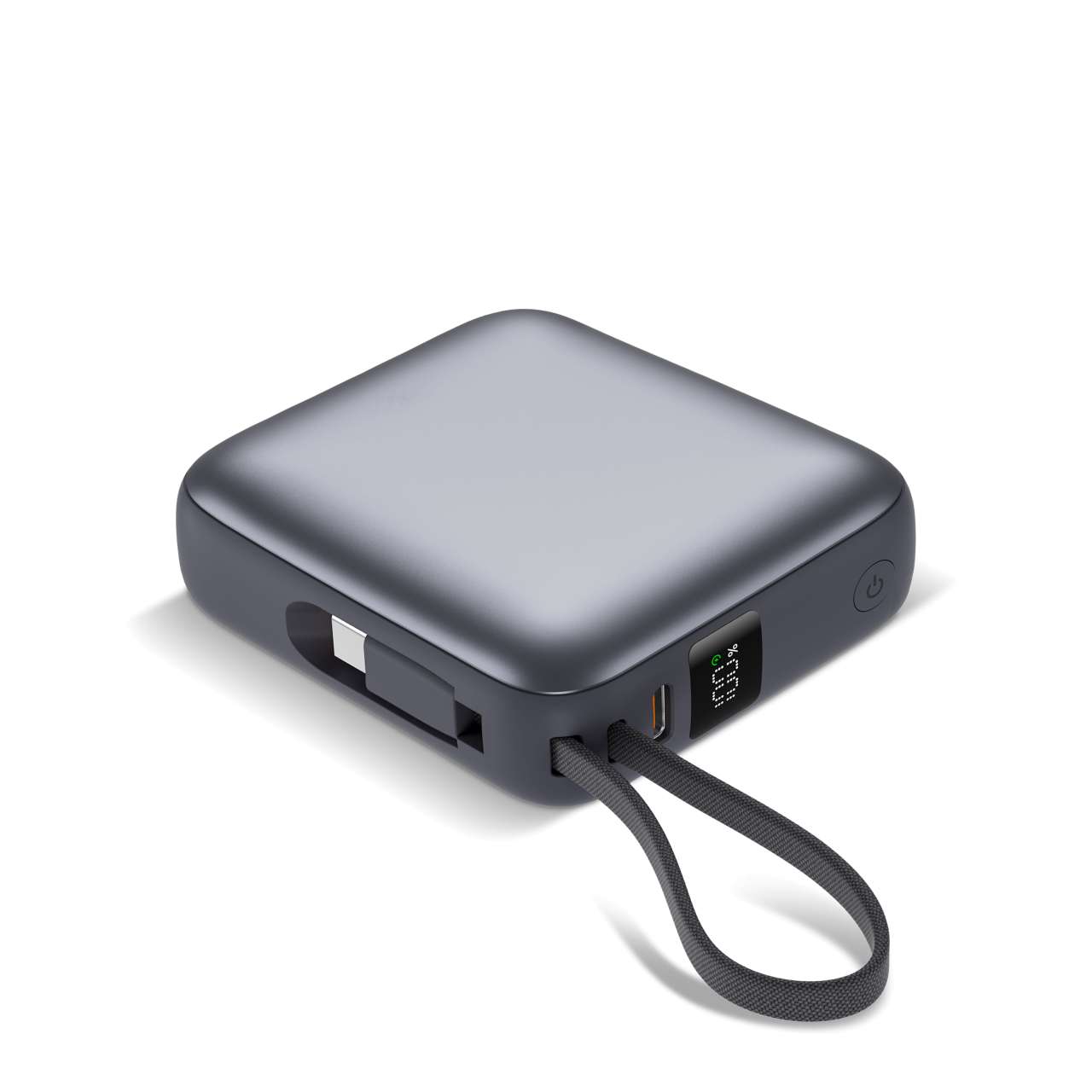 Nova Powerbank 22,5 W Power Delivery mit integrierten Kabeln 10.000 mAh