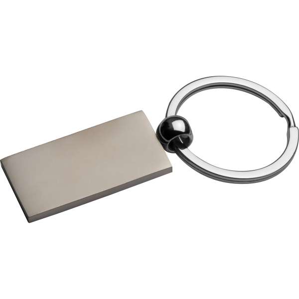 Metall Schlüsselanhänger, rechteckig