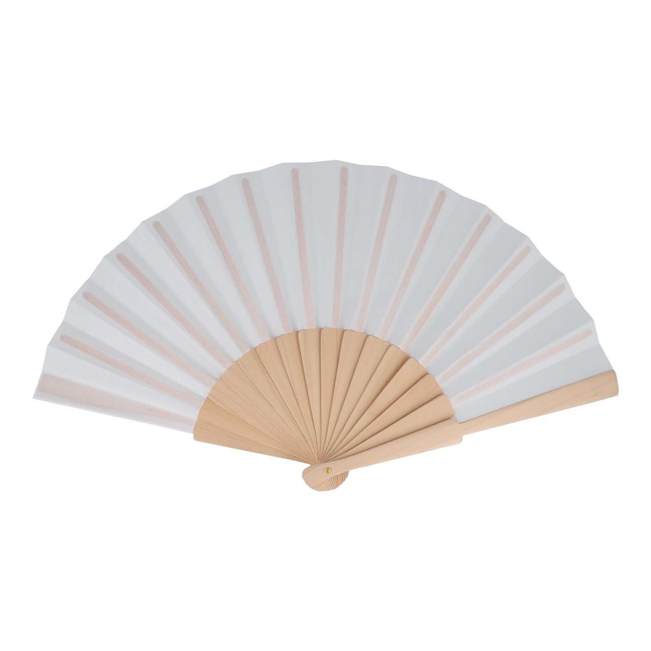 Fächer aus Holz mit R-PET