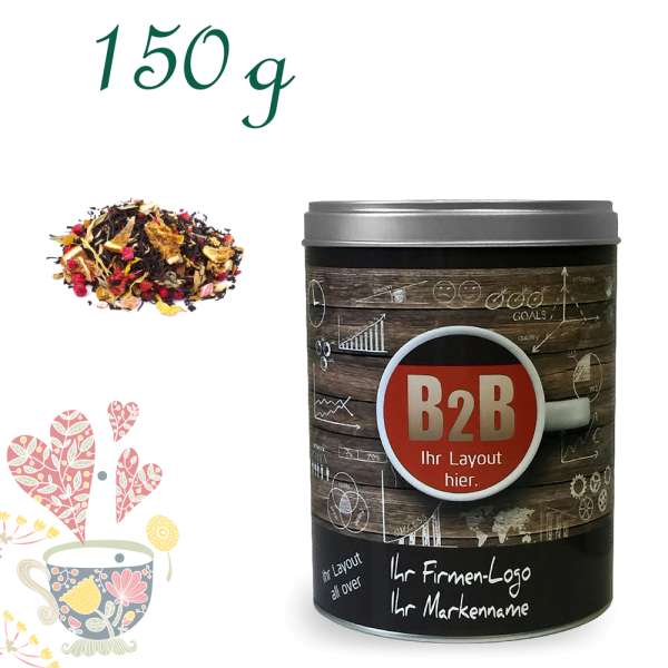 YuboFiT® Schwarzer Tee BACK IN LOVE AGAIN