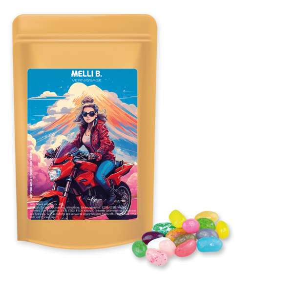 Jelly Beans süß-Mix, ca. 100g, Standbeutel Midi