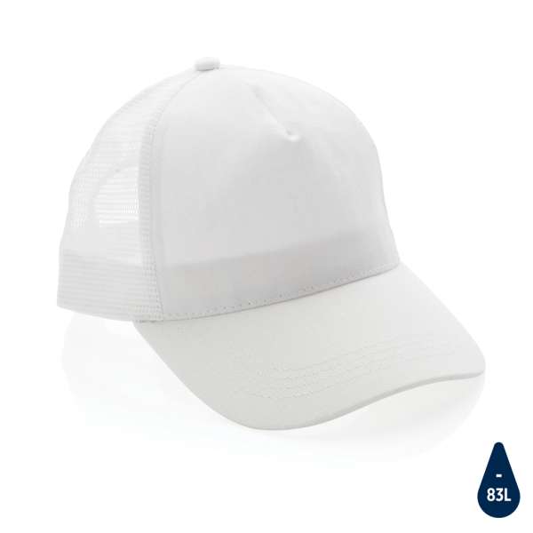 Impact AWARE™ 190gr Brushed rCotton 5 Panel Trucker-Cap