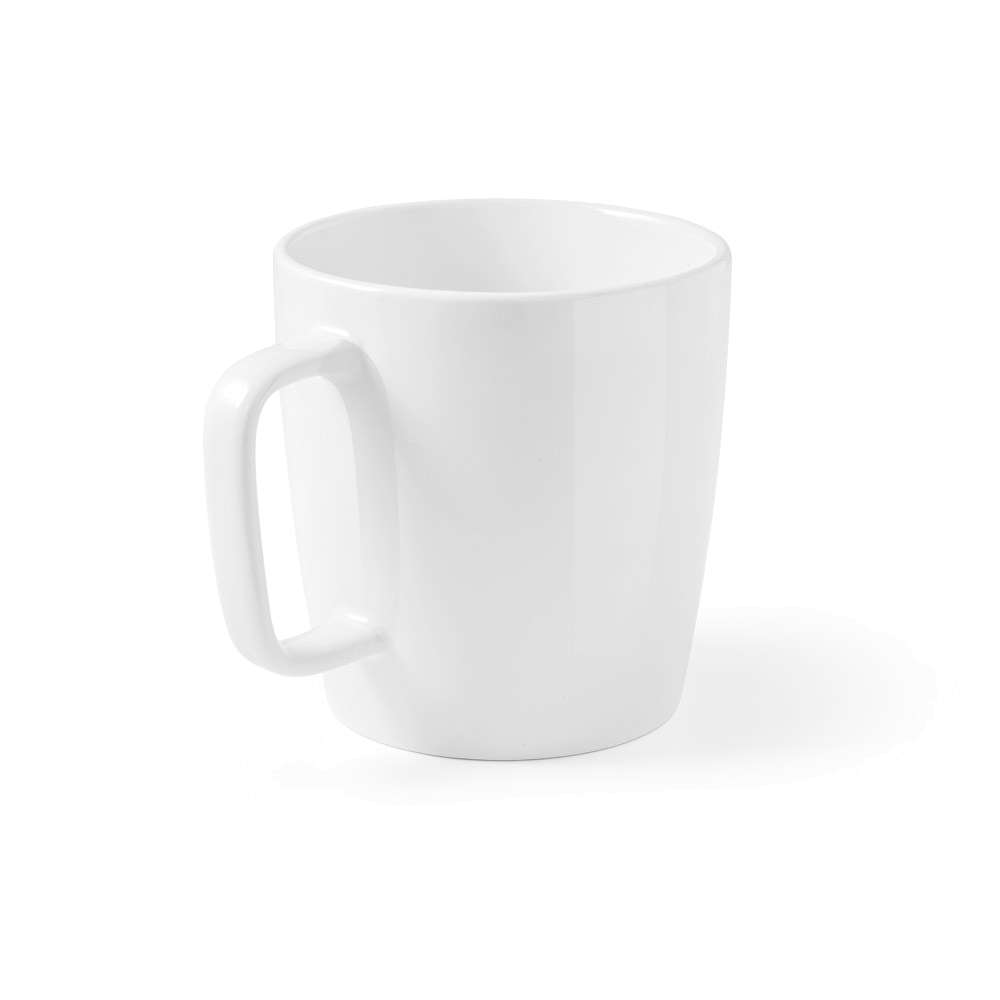 DHONI WHITE Keramik-Becher 450 mL