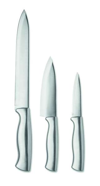Messer-Set Edelstahl 3-tlg. COCINERO