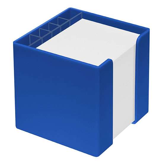 Zettelbox mit Köcher 