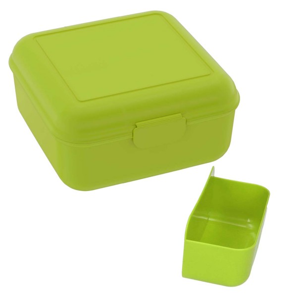 Vorratsdose "Cube" deluxe, mit Trennschale