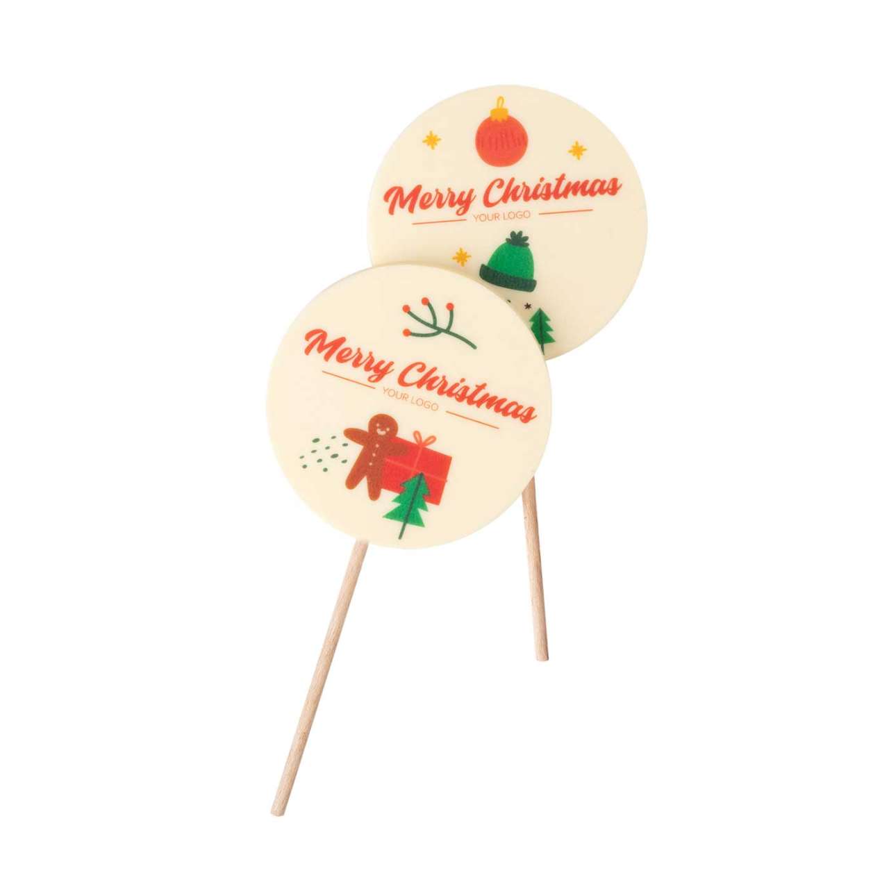 SCHOKOLADENLUTSCHER MIT AUFDRUCK LOLLY FONT 40 G