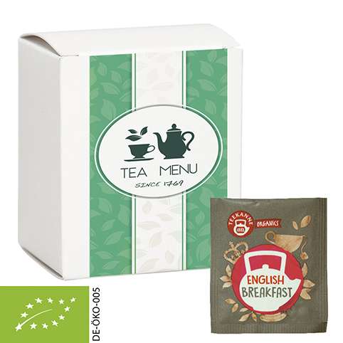 Bio Beuteltee English Breakfast, 10 Stück, 18g, Faltschachtel