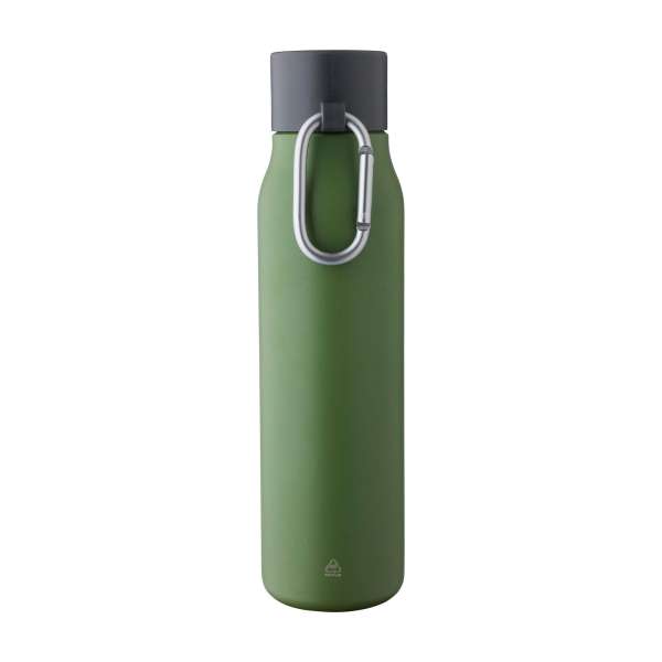 Doppelwandige Trinkflasche aus recyceltem Edelstahl (600 ml) Cassian