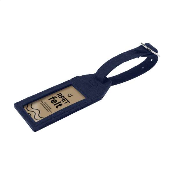RPET Felt GRS Luggage Tag Gepäckanhänger