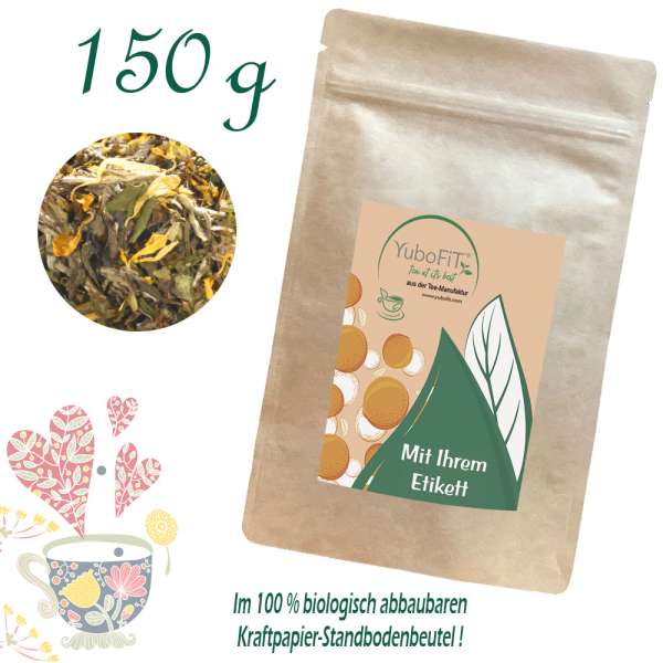 YuboFiT® Weißer Tee HOLUNDERBLÜTE